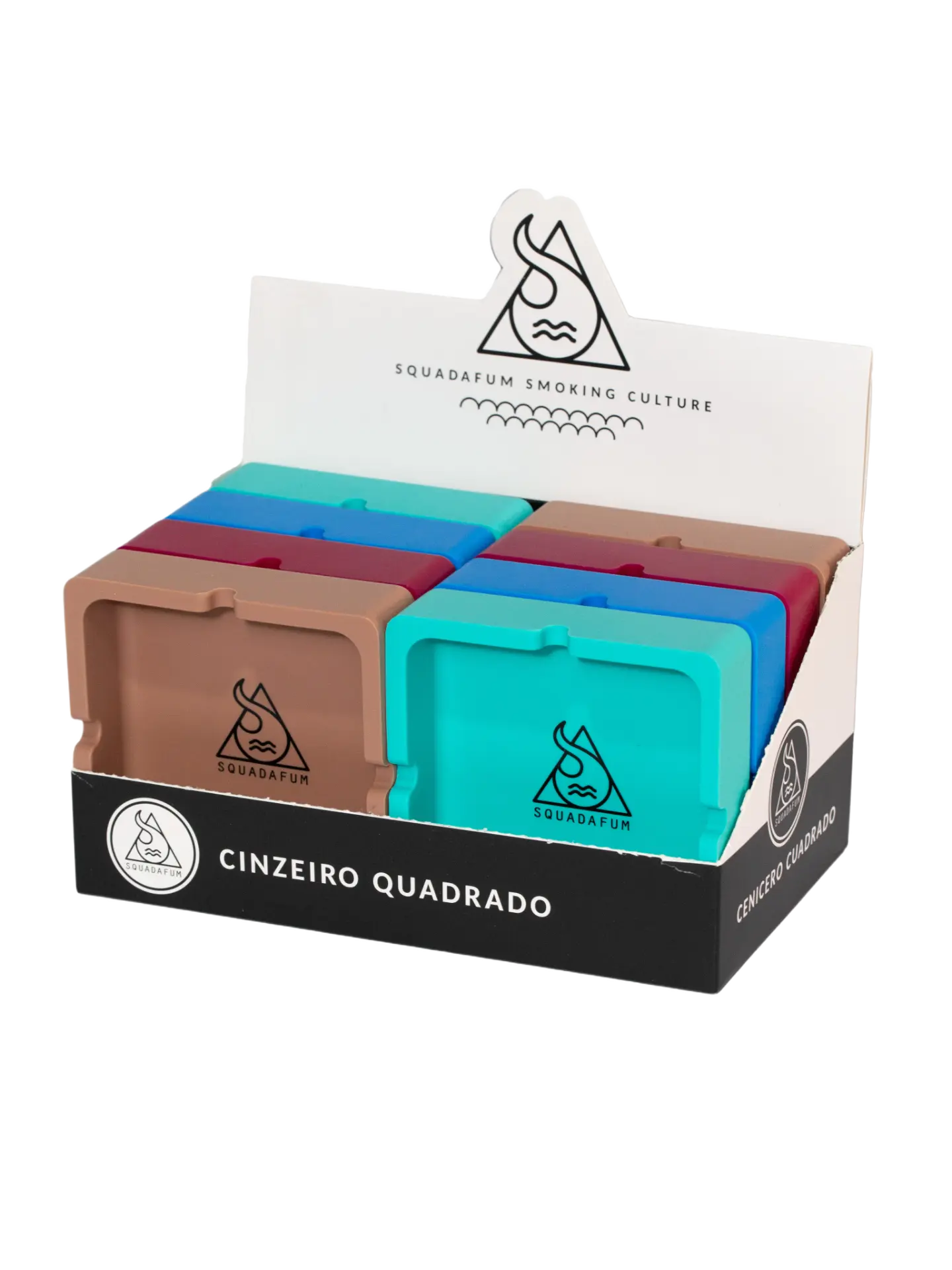 Cinzeiro Quadrado Solid — foto 1 de 2